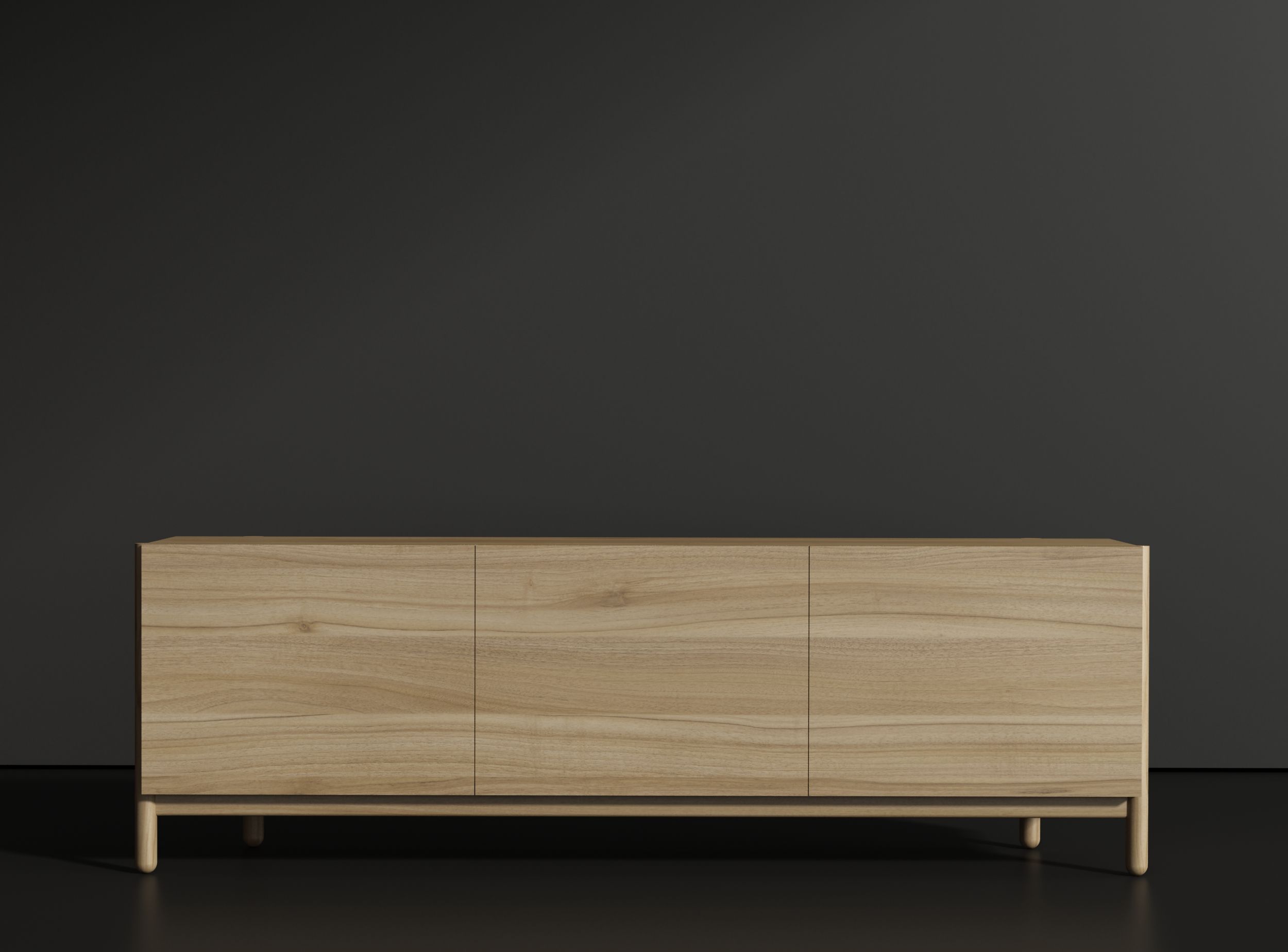 Aparador Hashi em madeira - peça de design exclusivo produzida pela Hakaba